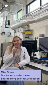Mira Sinée, doctoraatsonderzoeker bouwkunde